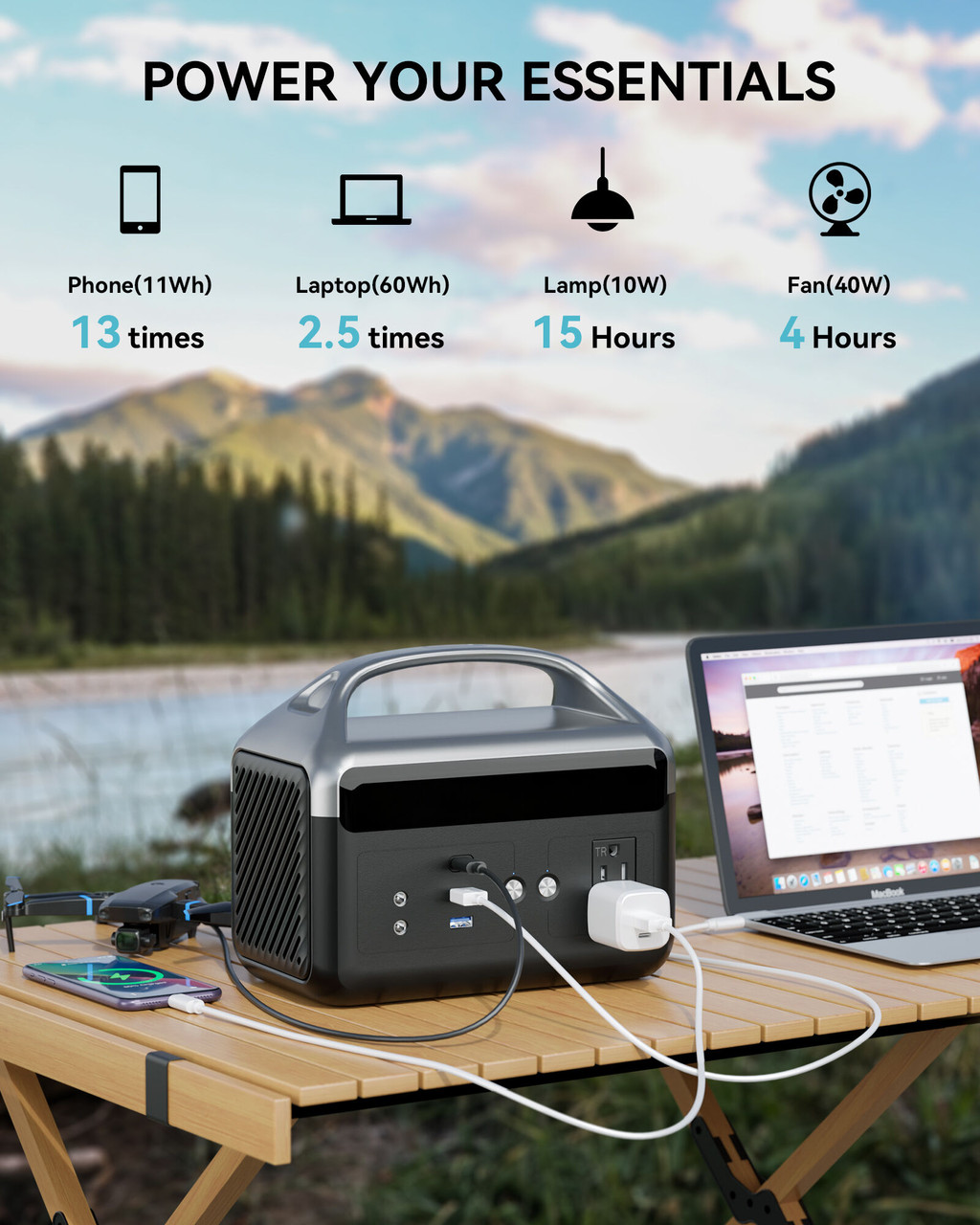 Mentech MT300A2 Portable Power Station